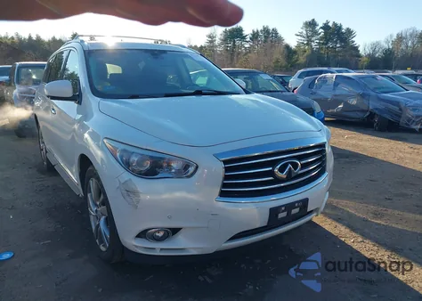 2013 Infiniti Jx35 из США, поврежденный, VIN 5N1AL0MM1DC318122